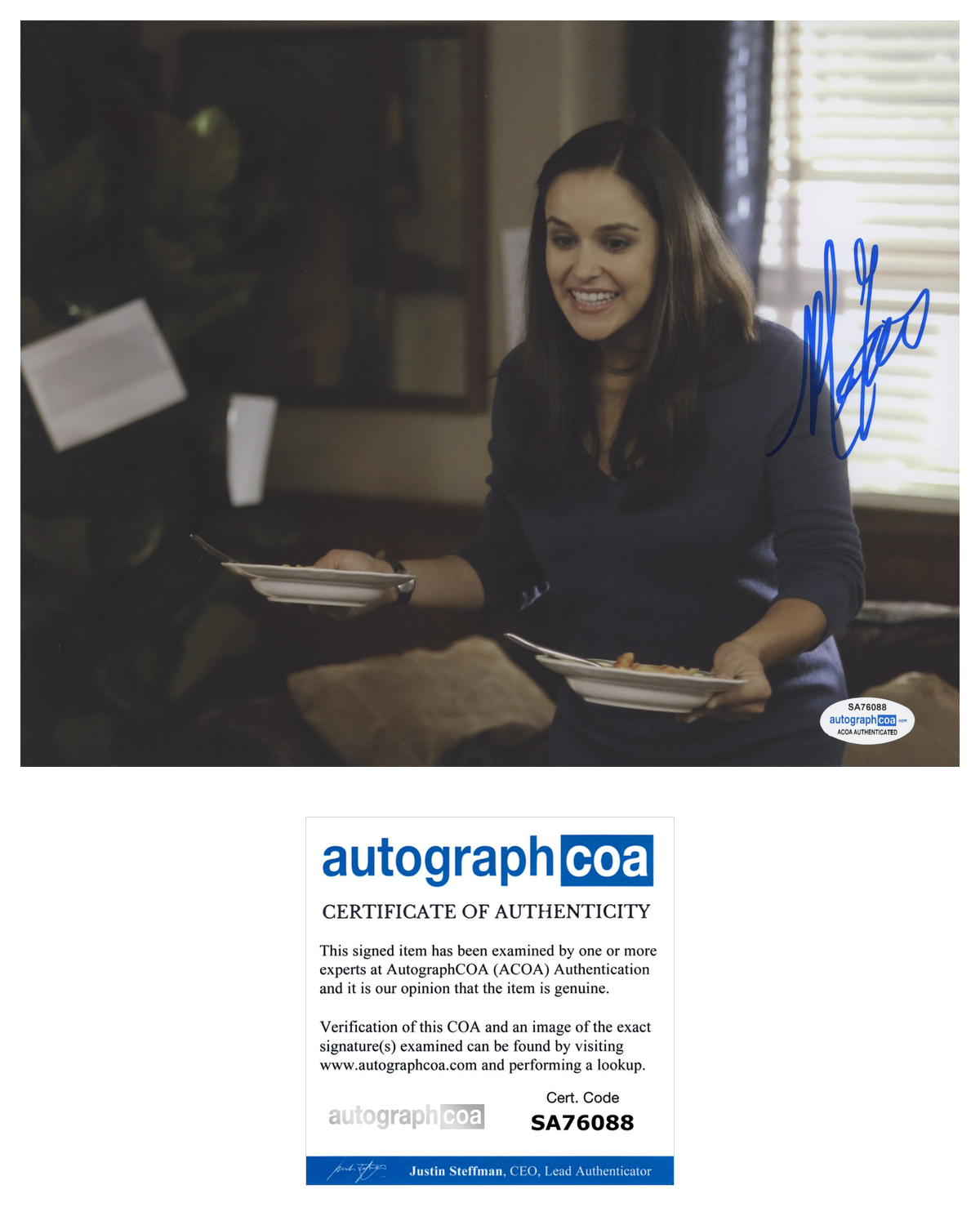 Melissa Fumero Signed Autographed 8x10 Photo Poster painting Brooklyn Nine-Nine Actress ACOA COA