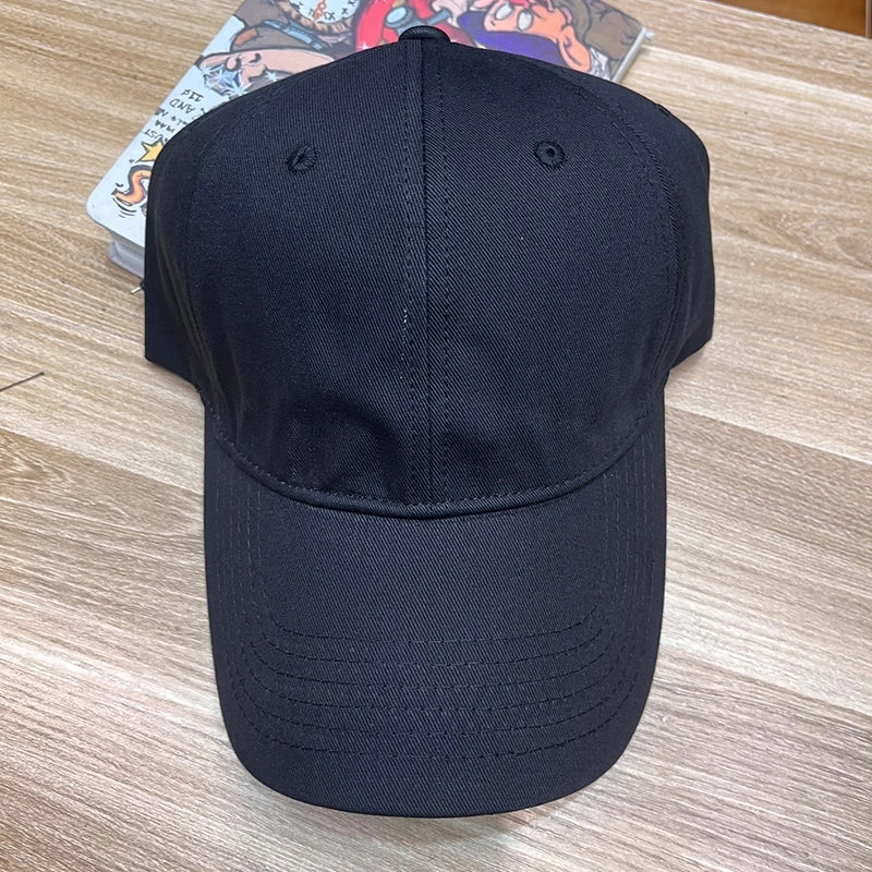 Korean-style Retro Distressed Washed Soft Cotton Baseball Cap Trendy Men’s And Women’s Street Light Plate Curved Eaves Hip-hop Duck Tongue Hat