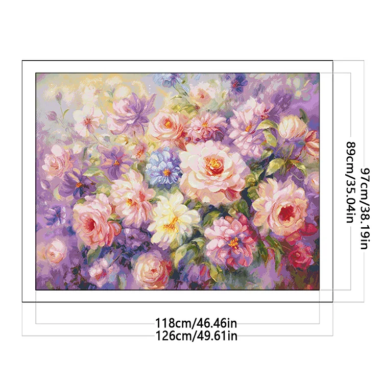 Buy Wholesale China August Flower Faerie Modern Small Cross Stitch