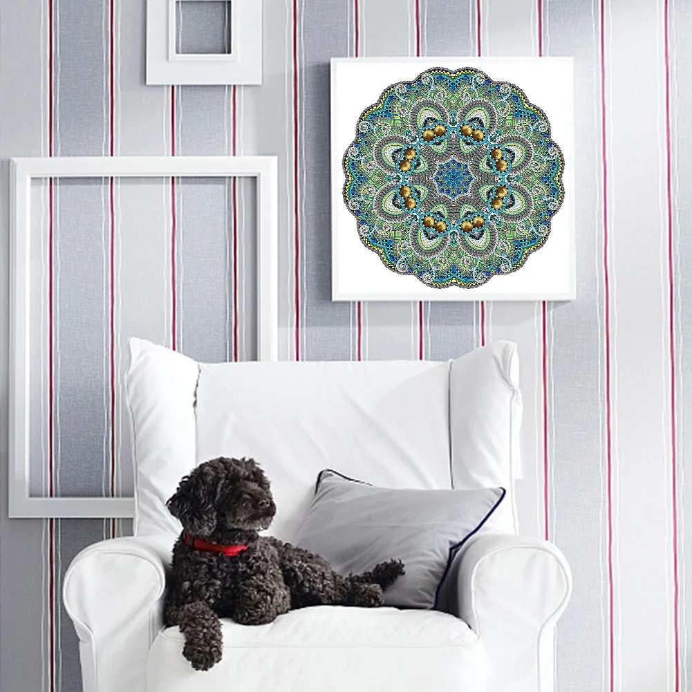 Special Shape Diamond Painting 30*30cm - Mandala Pattern