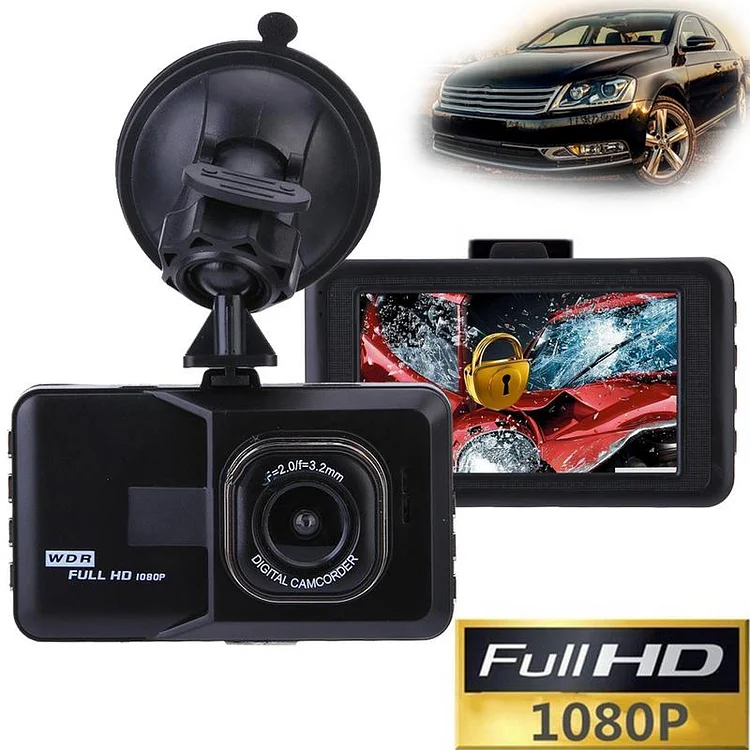 1080P Car Dash Camera - Record Everything While You Drive!