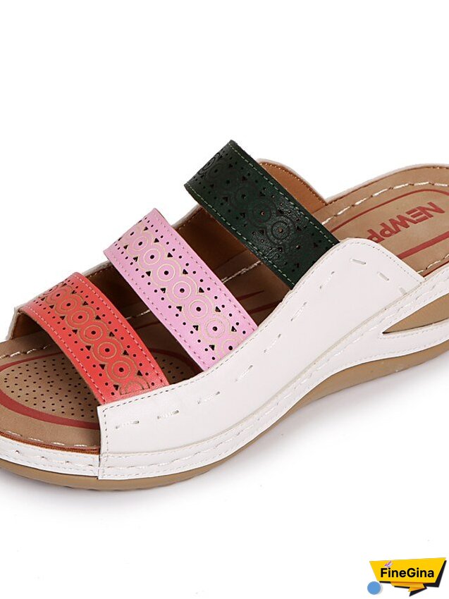 Women's Sandals Wedge Sandals Platform Sandals Plus Size Outdoor Daily Beach Summer Platform Wedge Heel Open Toe Casual