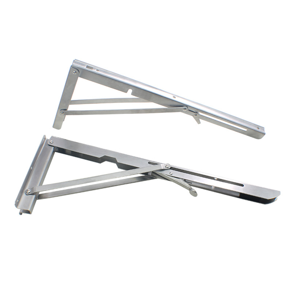 

Stainless Steel Triangle Folding Bracket Wall Mounted Shelf Support Bracket, 501 Original