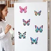 6 Stück Schmetterling - 5d DIY Handwerk Aufkleber Magnet