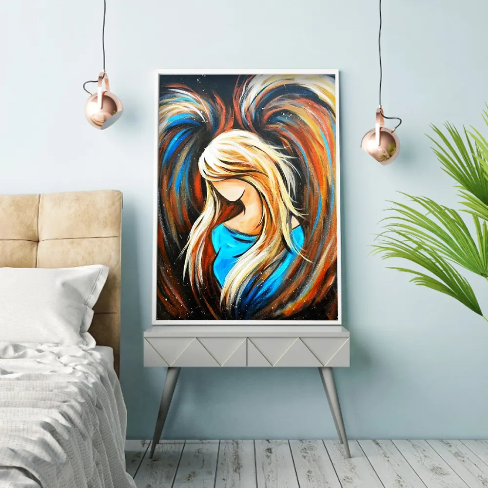 Full Round Diamond Painting 30*40cm - Angel