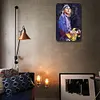 Mark Knopfler - Panneaux en &eacute;tain m&eacute;tallique(20*30cm/30*40cm) - Musique