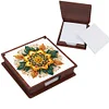Wooden 5D Diamond Painting Kit Note Box DIY Diamond Art Notepad Box (Pattern)