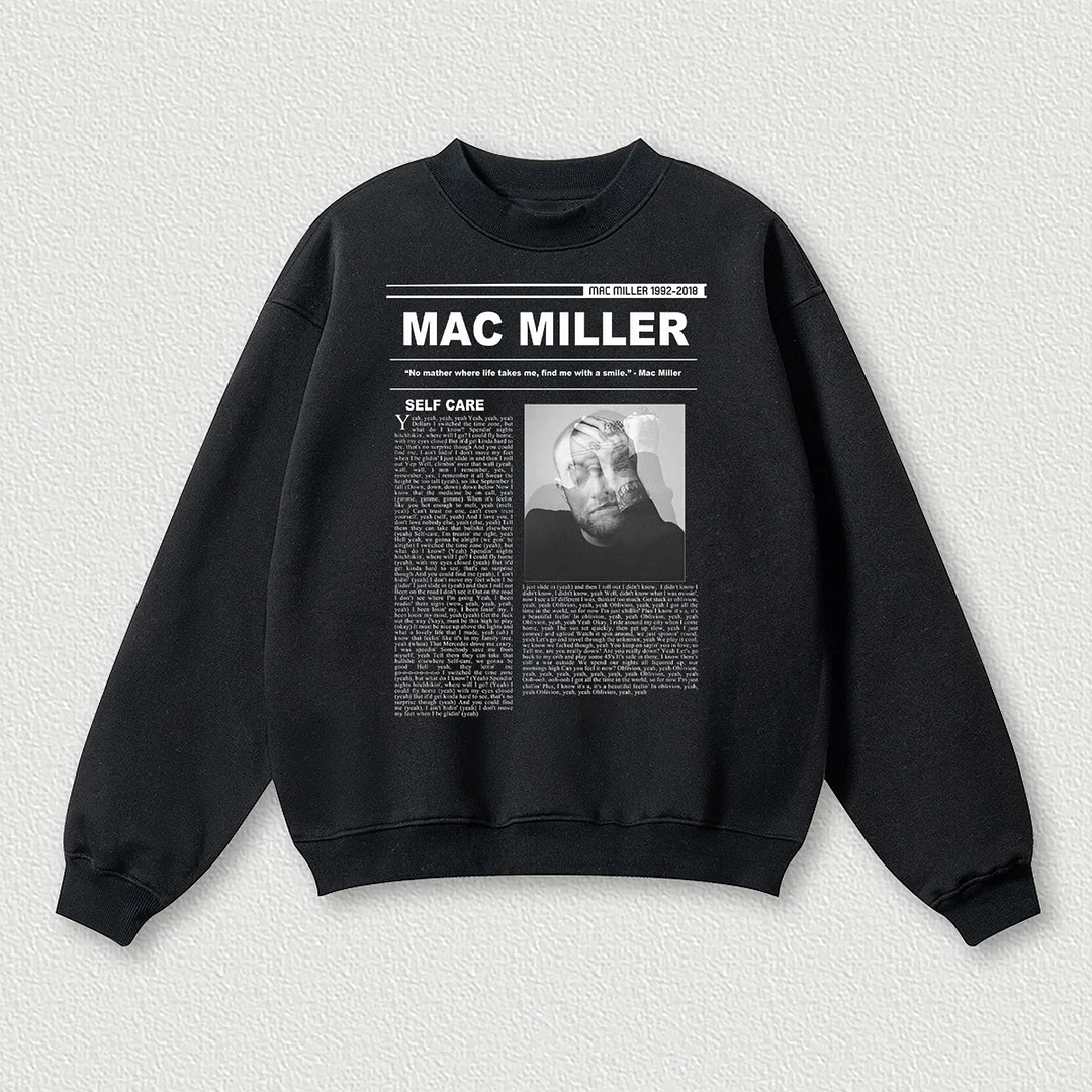 Casual Street Rap Sweatshirt