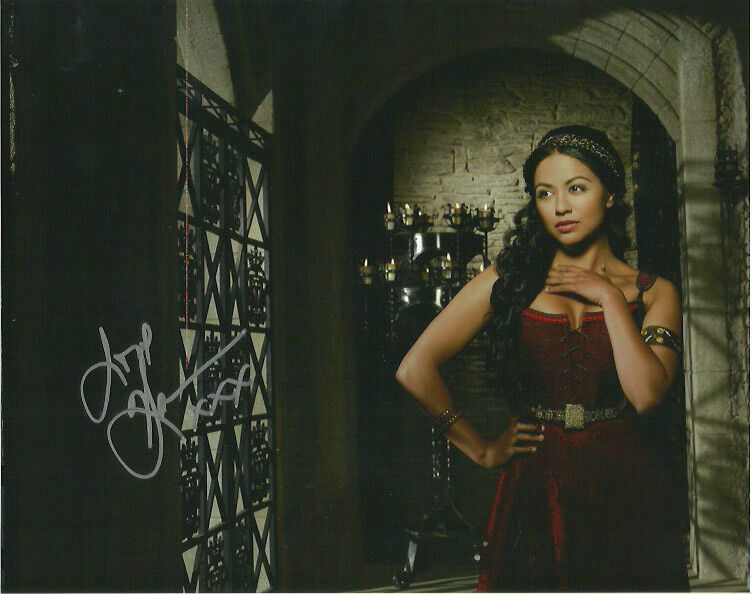 Karen David Galavant Autographed Signed 8x10 Photo Poster painting COA