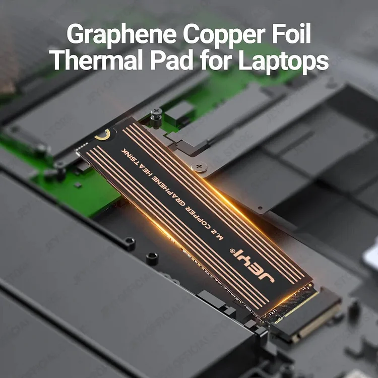 Laptop Nvme M.2 Heatsink With Nano Thermal Pads