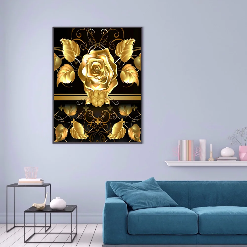 Mystery Pattern Kit Full Square Drill 5D DIY Diamond Painting Craft(40*50cm)