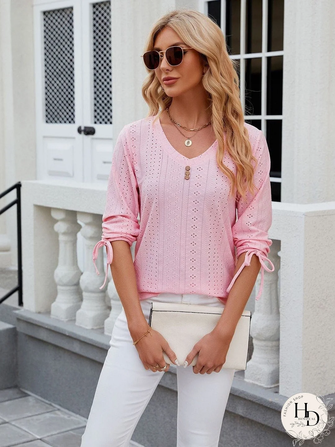 Versatile Knit Mock Neck T-Shirt