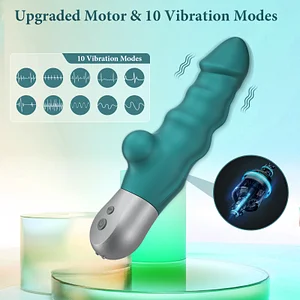 Waterproof 10-Speed Mini Curved Bullet Vibrator