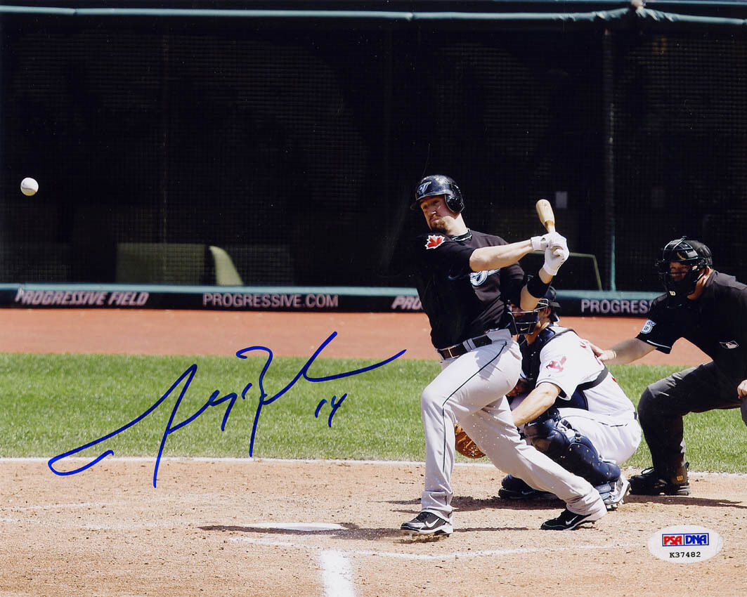 John Buck SIGNED 8x10 Photo Poster painting Toronto Blue Jays PSA/DNA AUTOGRAPHED