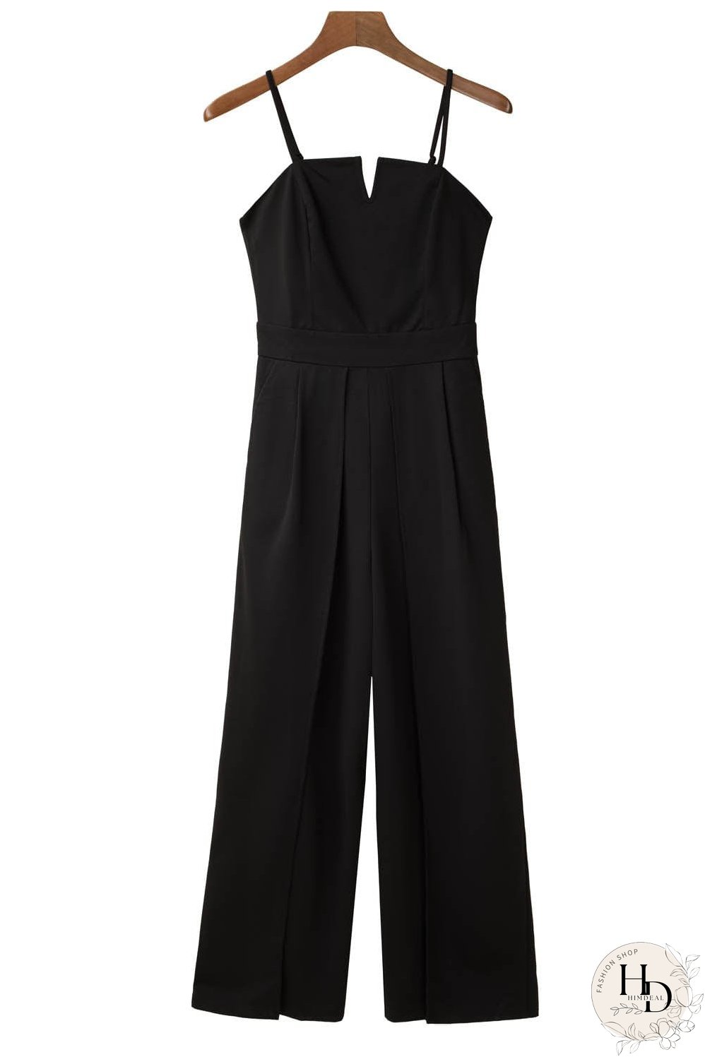 Statement Jumpsuit with High Slit