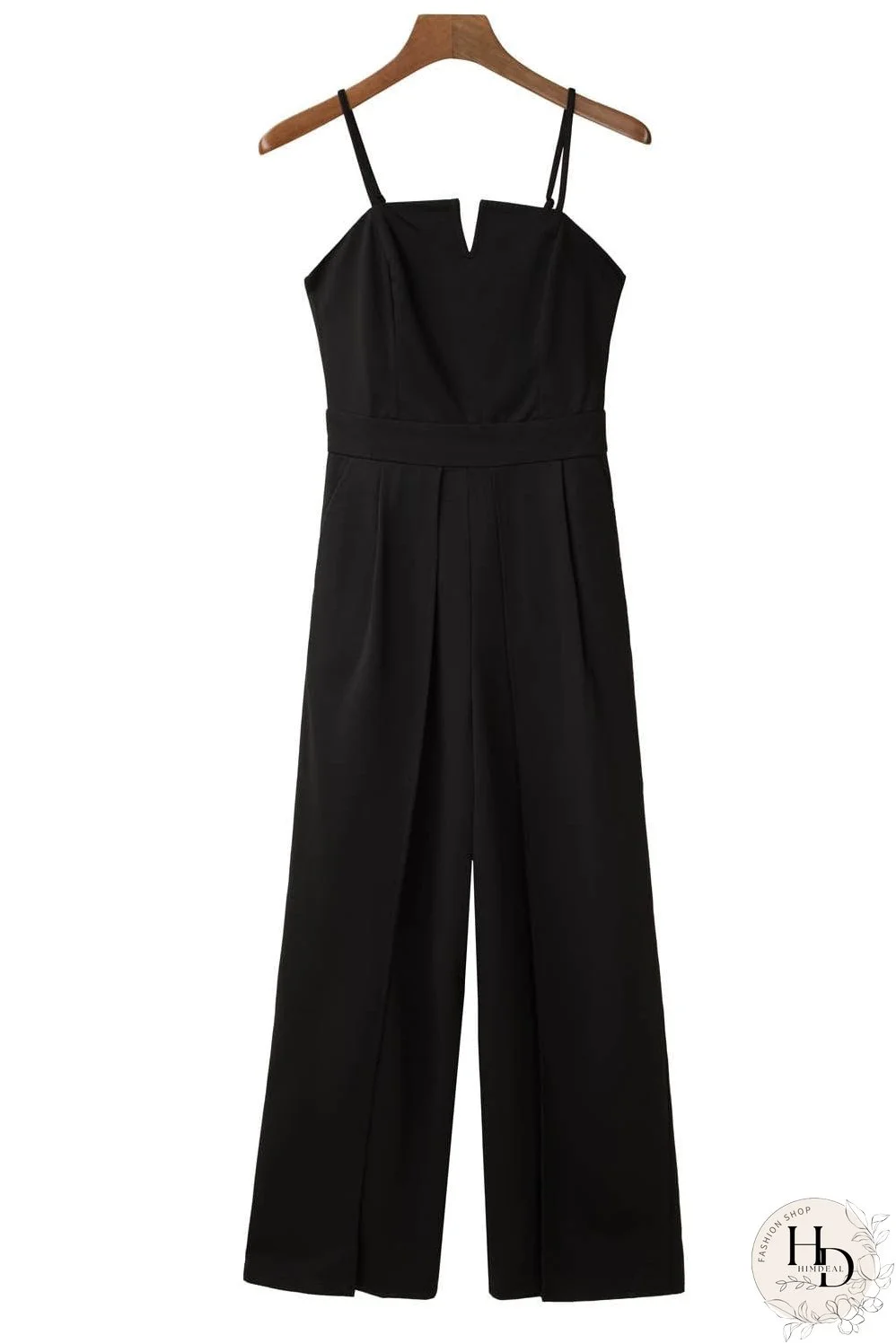 Statement Jumpsuit with High Slit