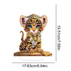 >SALE<Desktop Diamond Art Kits Colorful Cute Animal Bedroom Table Decoration (Tiger)