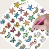 42 PCS DIY Diamond Painting Sticker Gem Sticker Crafts Kits (Butterfly Starfish)