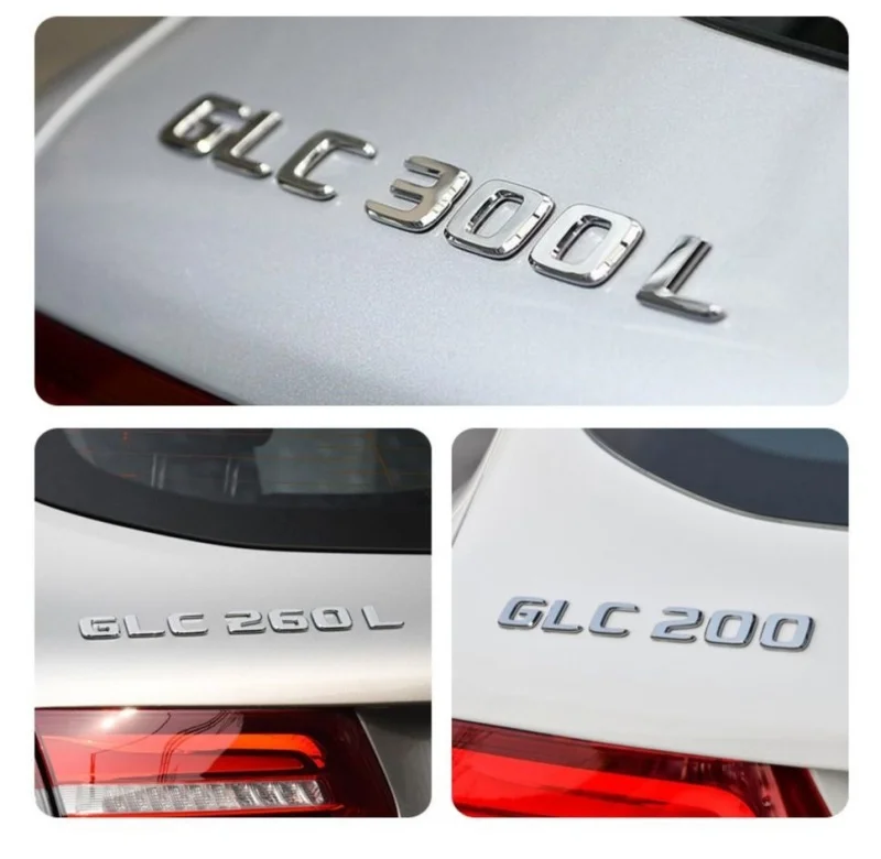 Car logo modification decorative letter tail label