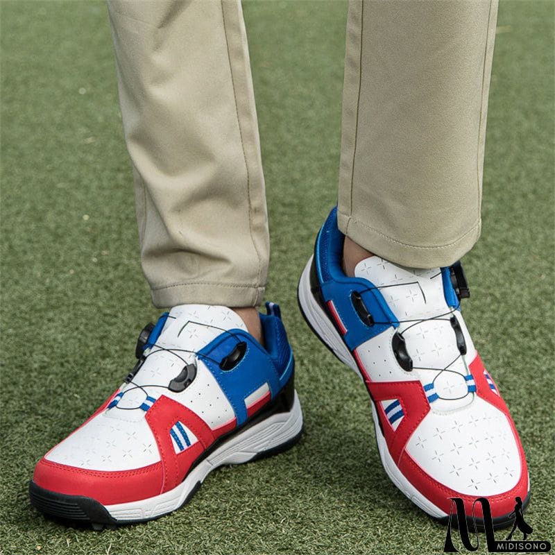 MidiSono - Men's Plus Size Casual Anti-skid Outdoor Golf Sneakers