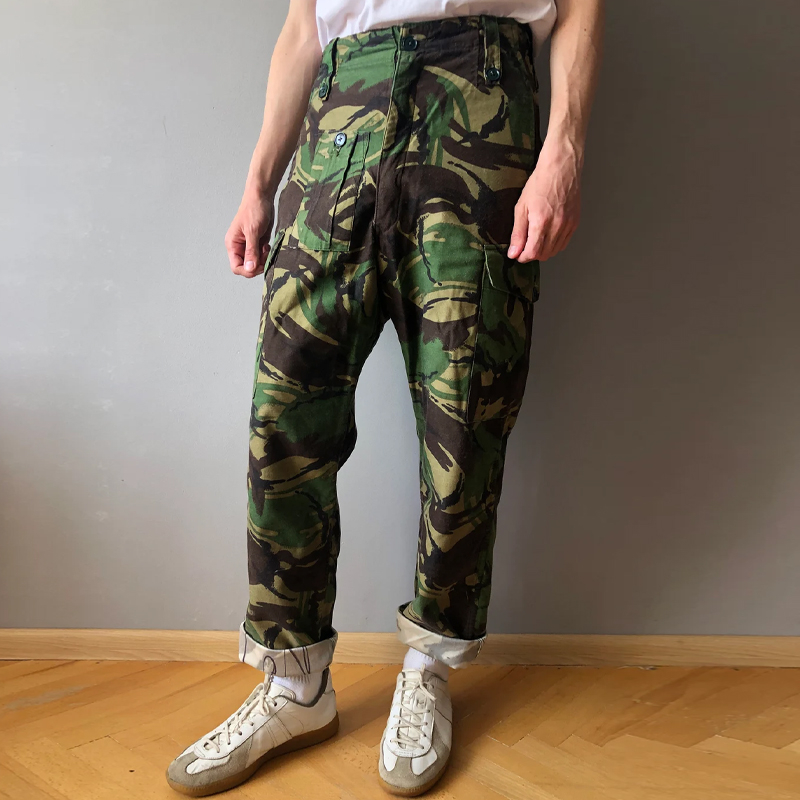 Men's Tiger Stripe Camouflage Cargo Pants