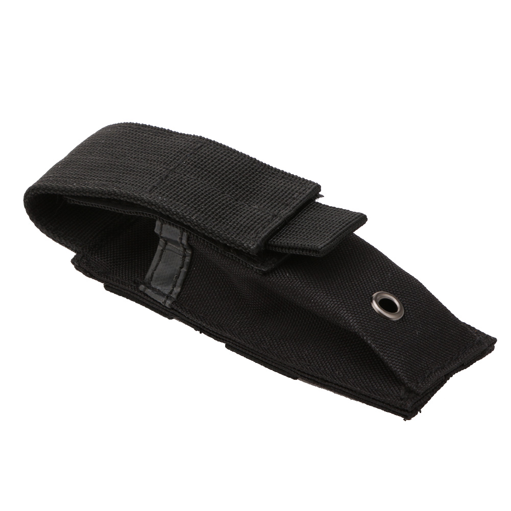 

Single Pistol Magazine Pouch Knife Flashlight Sheath Bag, 黑色, 501 Original