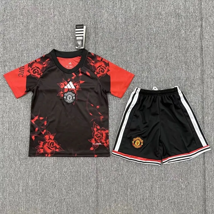 Kids Manchester United 26/27 Pre-match Jersey 1:1 Thai Quality