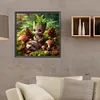 Groot-Peinture diamant ronde compl&egrave;te-40*40cm