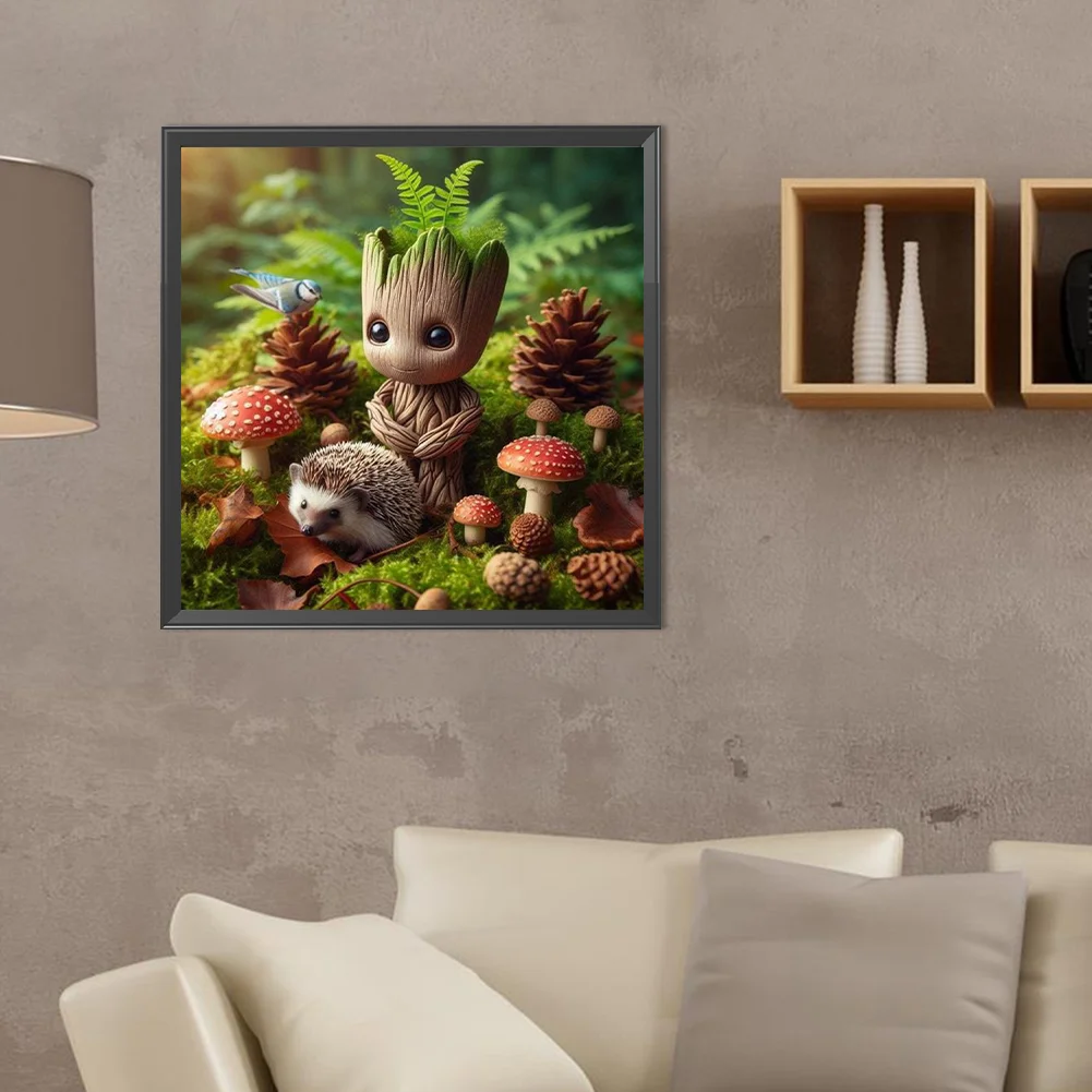 Diamond Painting - Full Round Drill -  Groot(Canvas|40*40cm)