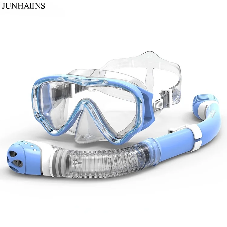 Diving Mask Children Full Face HD Anti Fog Diving Mask Underwater Diving Mask Set Kids Swimming Snorkel Equipment
