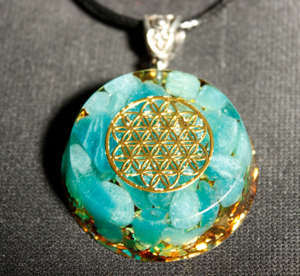 

Orgone Pendant - Flower of life, 501 Original