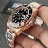 Rolex GMT Master II 126715CHNR-0001 Root Beer Full Rose gold 40mm Super Clone