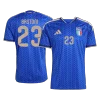 BASTONI #23 Italy Home Soccer Jersey World Cup 2026