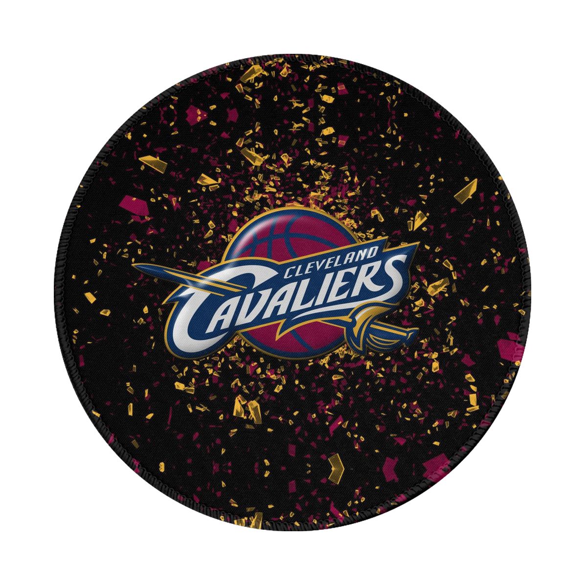 Cleveland Cavaliers NBA Non-Slip Rubber Round Mouse Pad