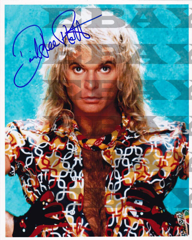 DAVID LEE ROTH VAN HALEN Addiction signed 8x10 Photo Poster painting Reprint