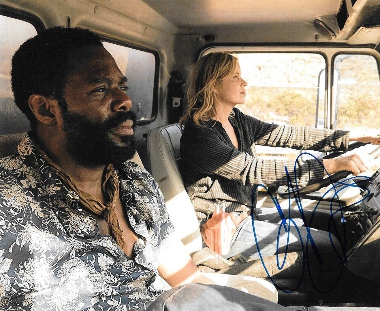 * COLMAN DOMINGO * signed 8x10 Photo Poster painting * FEAR THE WALKING DEAD * COA * 3