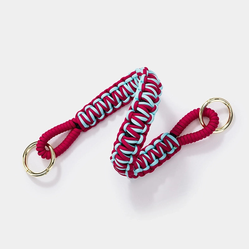 Rope Knitting Geometric Bag Strap