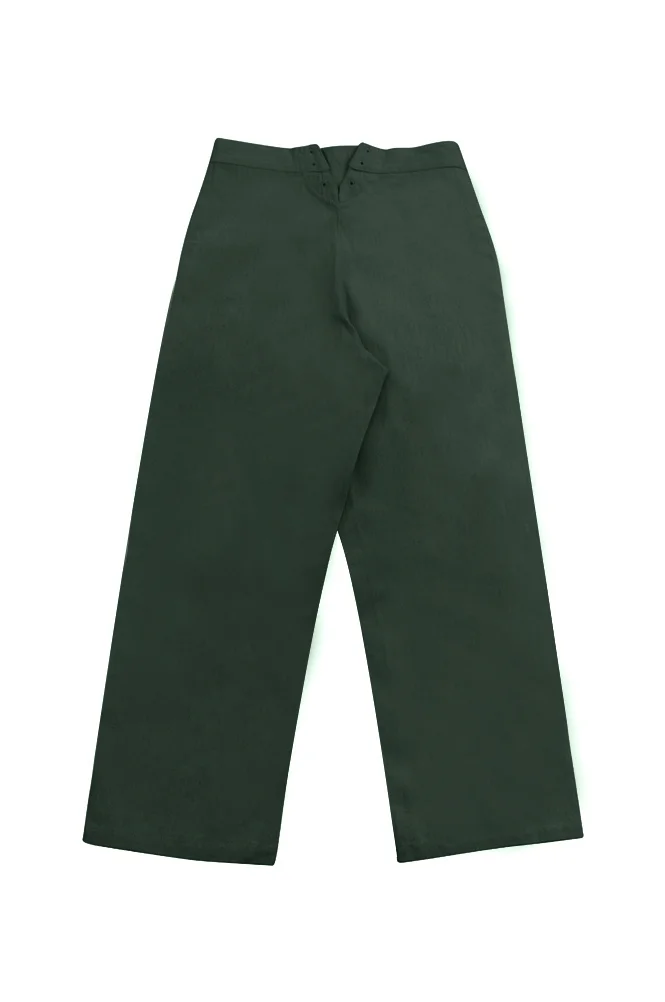   Kriegsmarine German Green HBT Drill trousers Klapphose German-Uniform