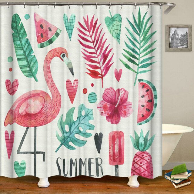

Shower Curtain – Forest Green Plants-180*180cm, 501 Original