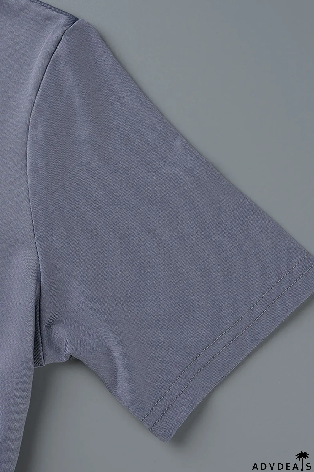 Brown Fashion Solid Flounce Fold O Neck Pencil Skirt Dresses