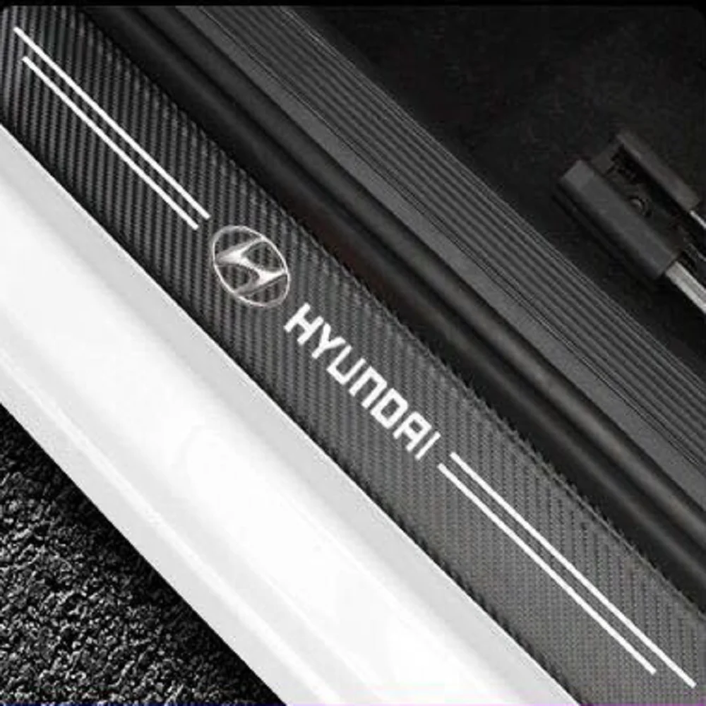 Carbon Fiber Car Threshold Sticker (4PCS)