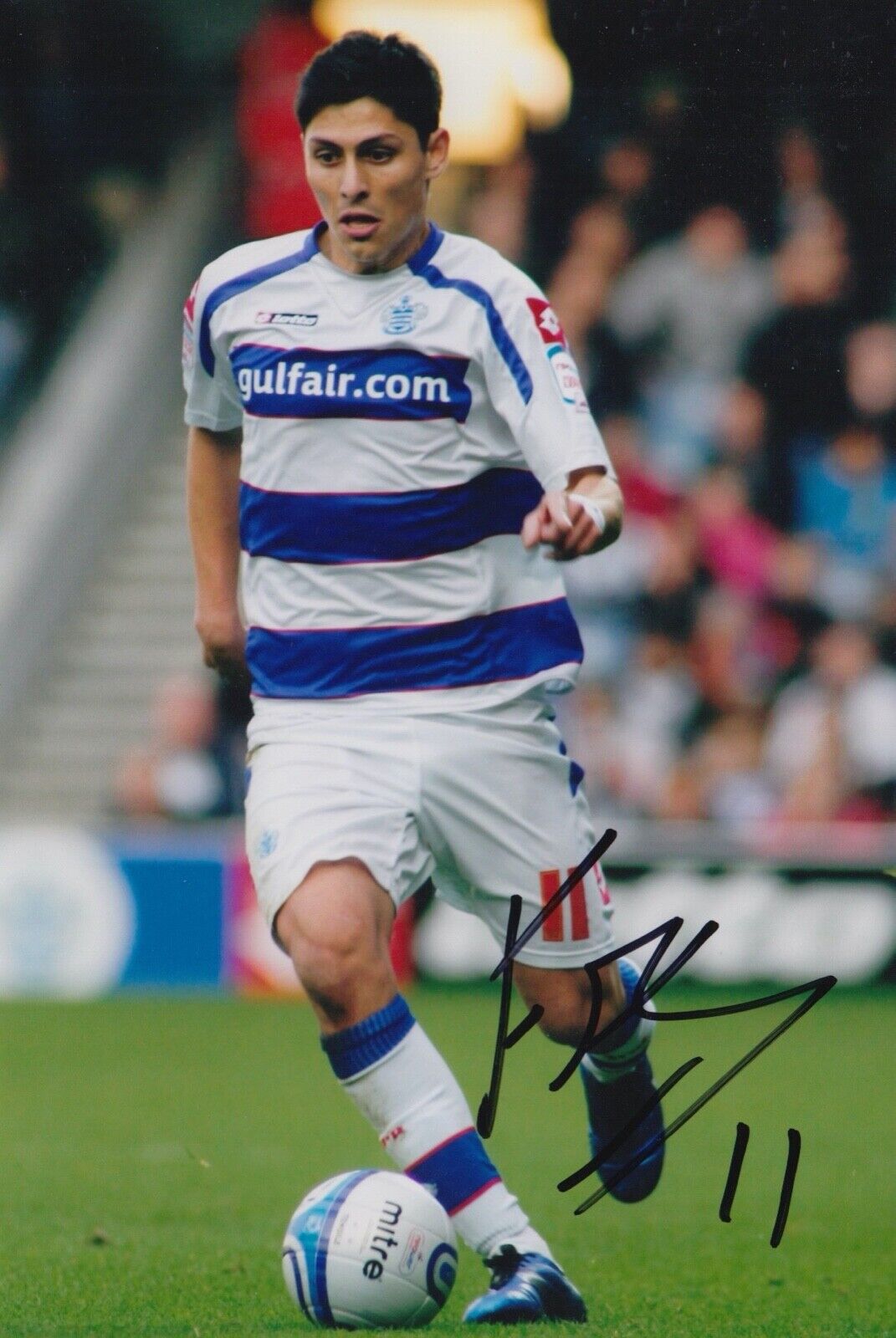 ALEJANDRO FAURLIN HAND SIGNED 6X4 Photo Poster painting - FOOTBALL AUTOGRAPH - QPR 1.