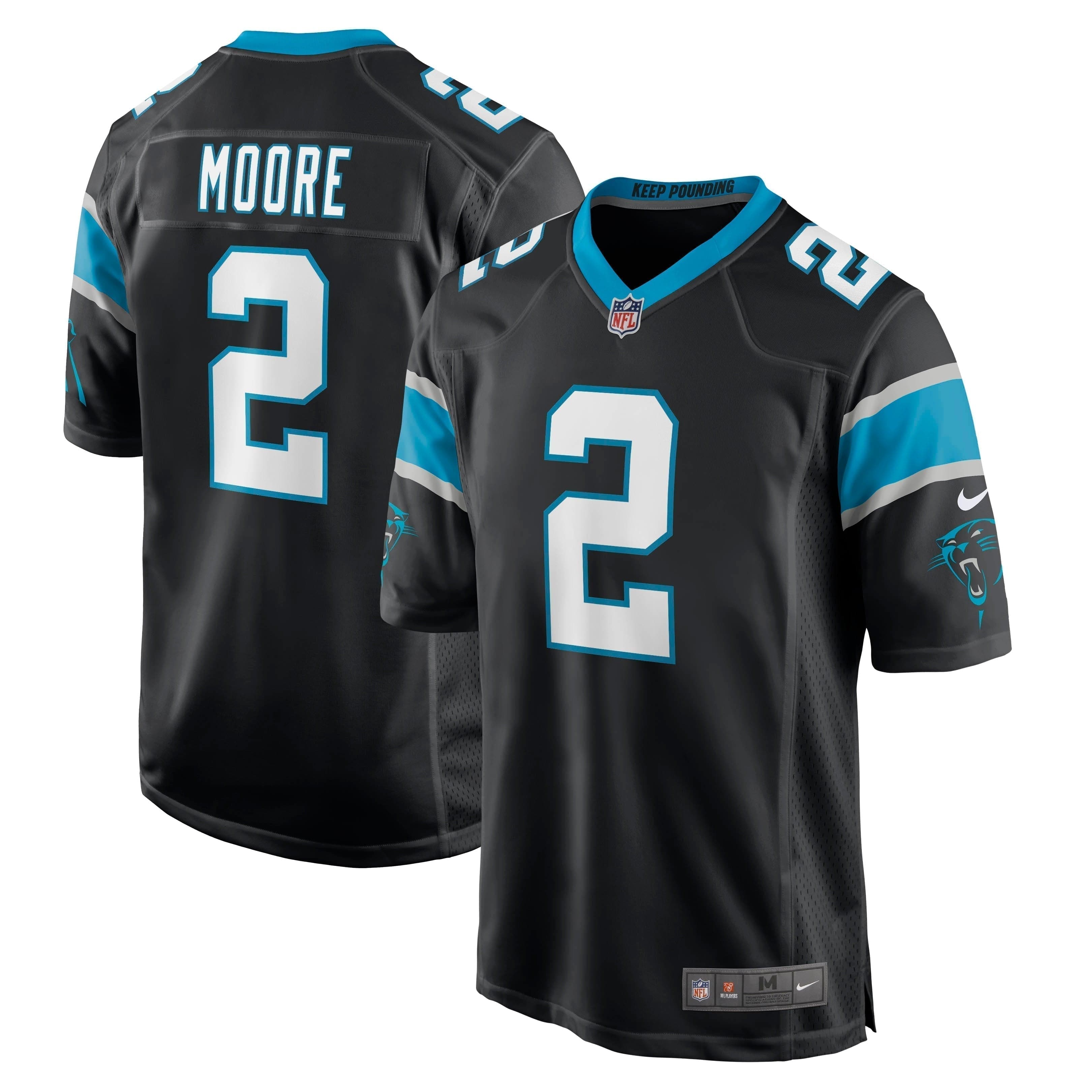 DJ Moore Carolina Panthers Jersey mysite