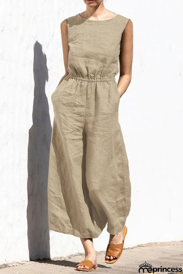 Life is a Breeze Sleeveless Jumpsuit