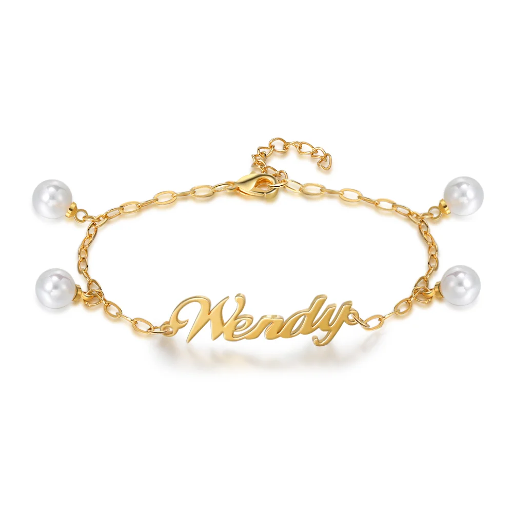 Personalisierte Perle Name Armband Kettenmachen