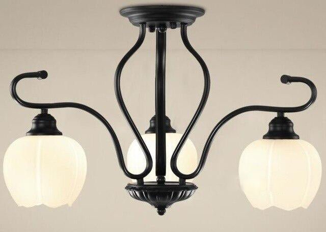 Modern Brief Led Pendant Light Creative Black Pendant Lamp Vintage Luminaria Teto Pendant Ceiling Kids Bedroom Lighting Fixture