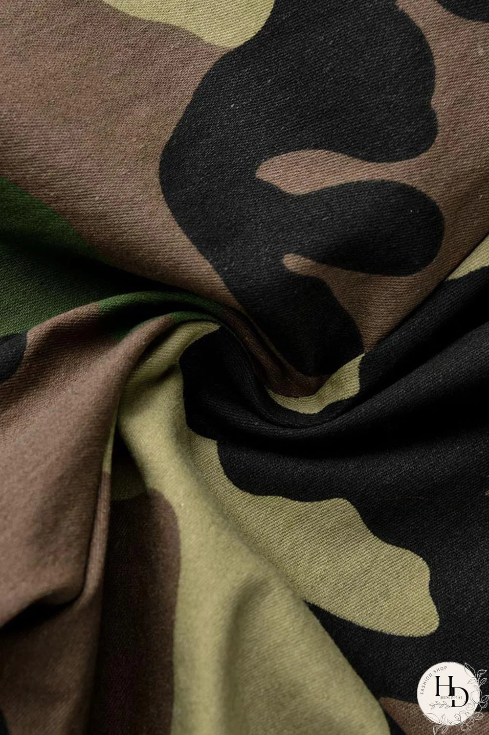 Army Green Zipper Fly Button Fly Mid Metal Zippered pencil Pants Pants