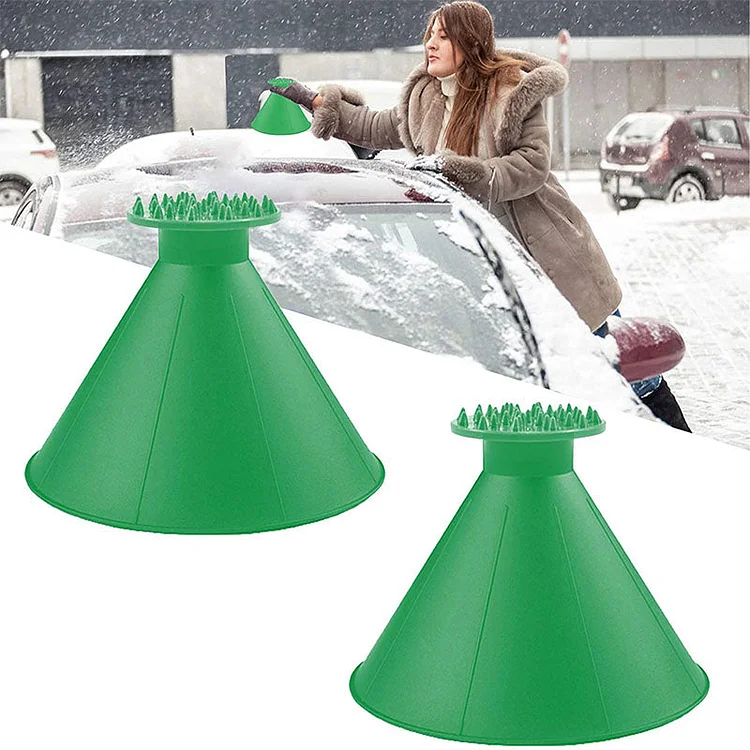 Multifunctional Car Windshield Funnel Snow Remover【2PCS】