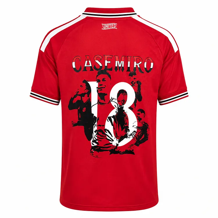 【S~5XL】Manchester United 26/27 Home Jersey（Casemiro #18）1:1 Thai Quality