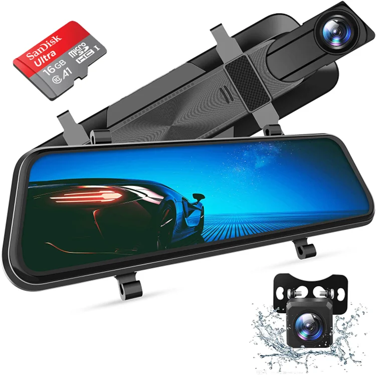 RealView SE™ 2.5k Dual Lens Smart Dash Cam Mirror
